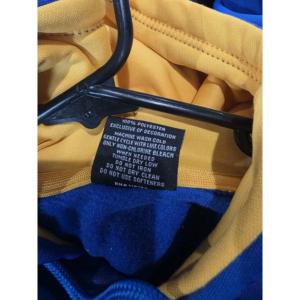 New UCLA Bruins Performance Hoodie Men  Blue Home College Football Zip Pocket M